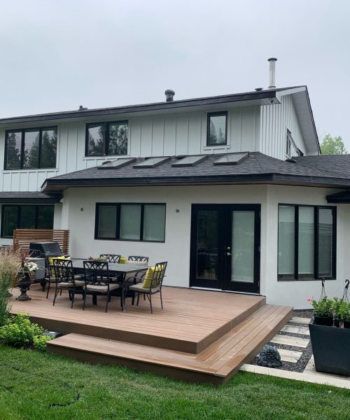 White House with Large Patio